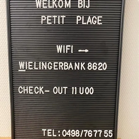Petit Nieuwpoort-bad Apartamento *